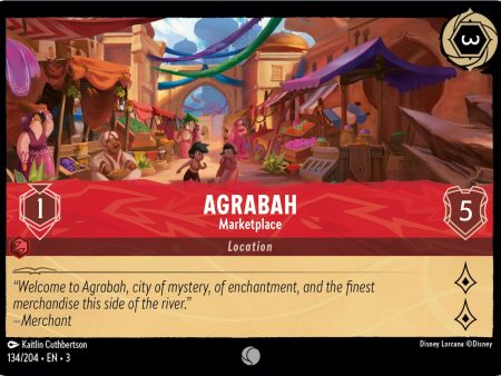 Agrabah - Marketplace (134 204) [Into the Inklands] Online now