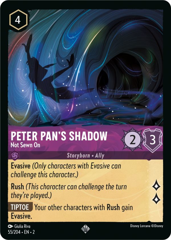 Peter Pan s Shadow - Not Sewn On (55 204) [Rise of the Floodborn] Cheap