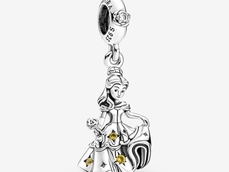 Disney Beauty and the Beast Dancing Belle Dangle Charm For Cheap