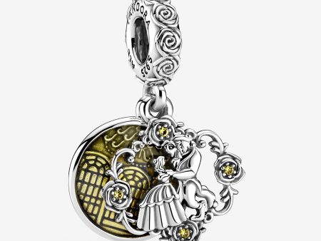 Disney Beauty and the Beast Dancing Dangle Charm For Cheap