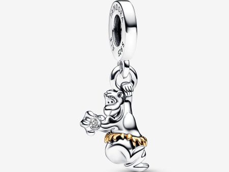 Disney 100th Anniversary Baloo Lab-grown Diamond Dangle Charm Cheap