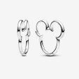 Disney Mickey Mouse Silhouette Hoop Earrings Online