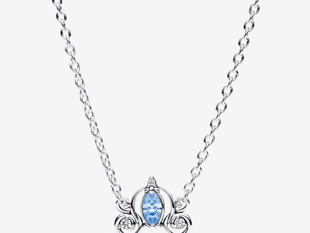 Disney Cinderella s Carriage Collier Necklace Fashion