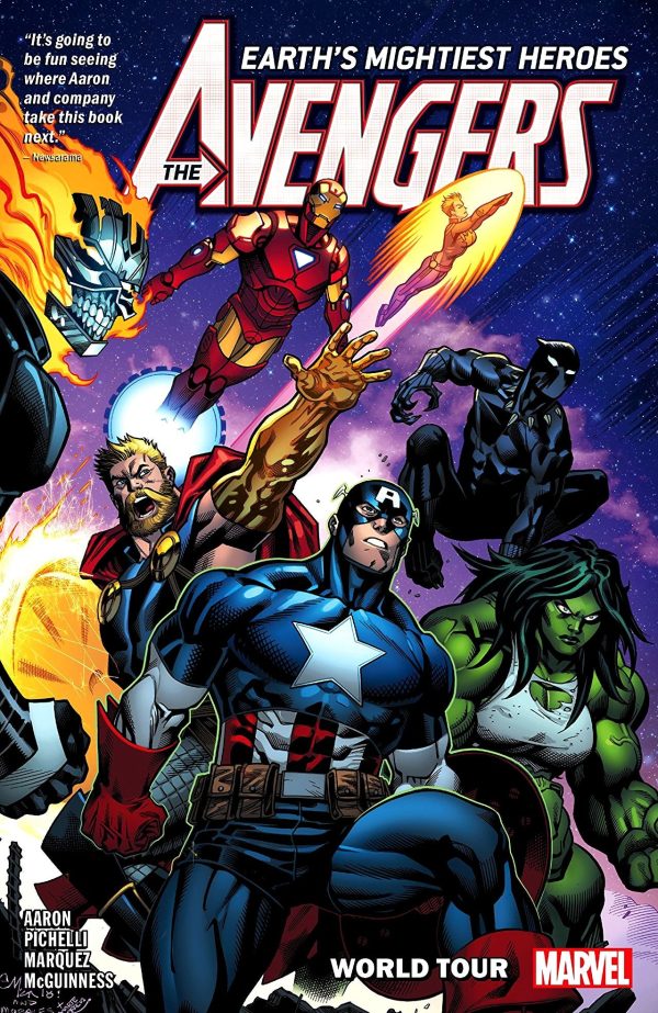 Avengers (2018) by Jason Aaron Volume 2: World Tour For Cheap