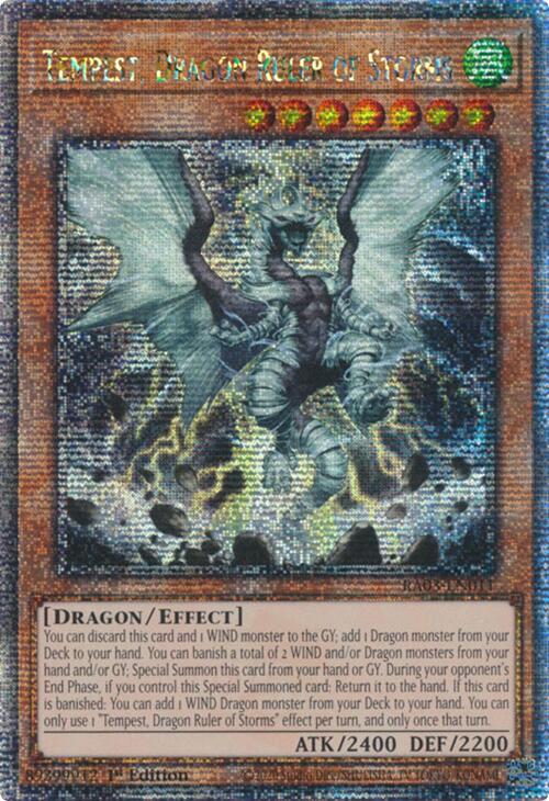 Tempest, Dragon Ruler of Storms (Quarter Century Secret Rare) [RA03-EN011] Quarter Century Secret Rare Hot on Sale