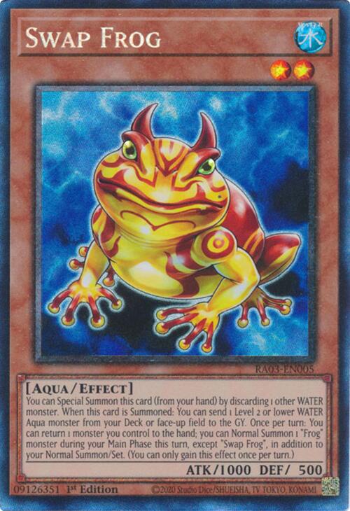 Swap Frog (CR) [RA03-EN005] Prismatic Collector s Rare Supply