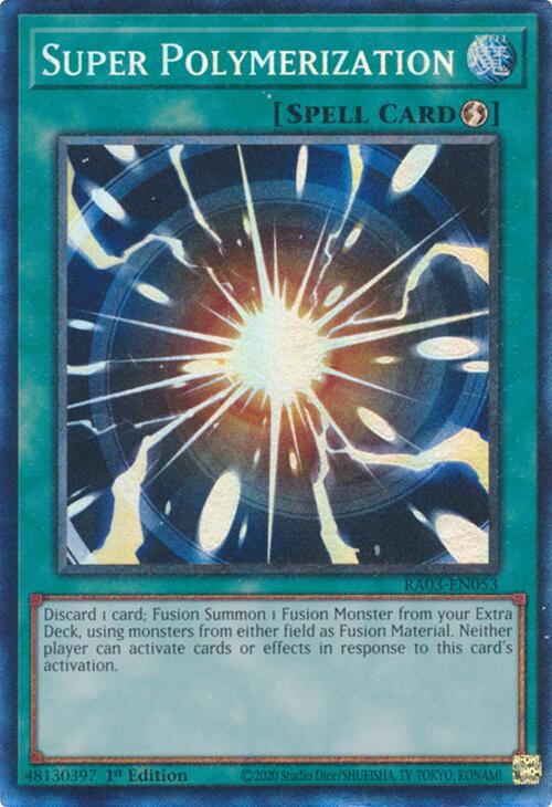 Super Polymerization (CR) [RA03-EN053] Prismatic Collector s Rare on Sale