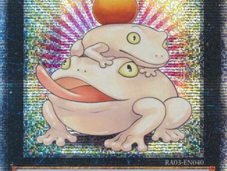 Toadally Awesome (Quarter Century Secret Rare) [RA03-EN040] Quarter Century Secret Rare Cheap