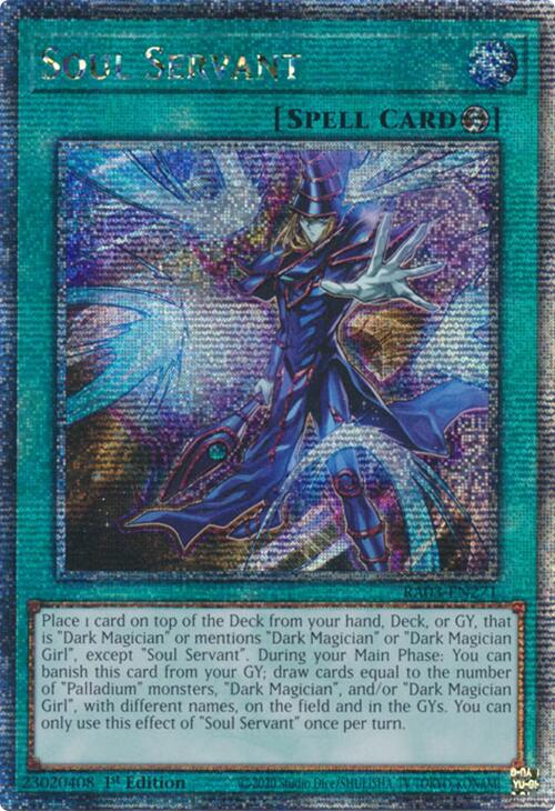 Soul Servant (Quarter Century Secret Rare) [RA03-EN271] Quarter Century Secret Rare Online Hot Sale