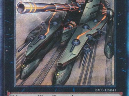 Superdreadnought Rail Cannon Juggernaut Liebe (UTR) [RA03-EN041] Prismatic Ultimate Rare Online Sale