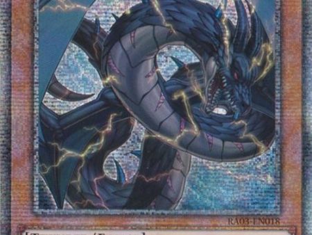 Thunder Dragondark (Quarter Century Secret Rare) [RA03-EN018] Quarter Century Secret Rare For Cheap