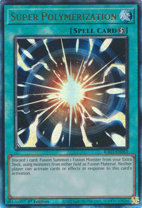 Super Polymerization (UTR) [RA03-EN053] Prismatic Ultimate Rare Hot on Sale