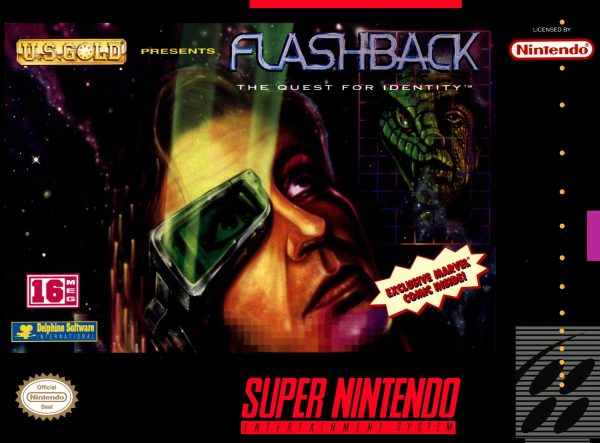 FLASHBACK: THE QUEST FOR IDENTITY  - SNES (W BOX & MANUAL) Discount