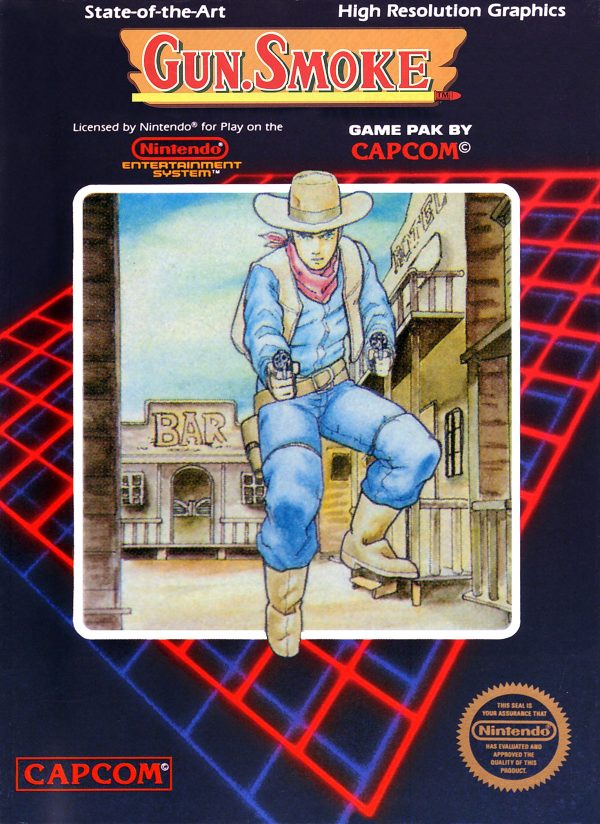 GUN SMOKE  - NES (W BOX) Cheap