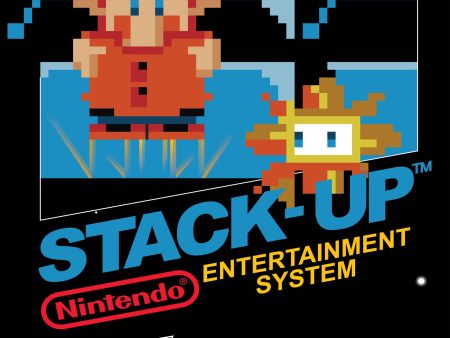 STACK UP  - NES (W BOX & MANUAL) Fashion